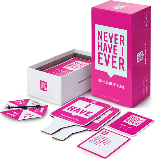 Never Have I Ever Girl's Edition Card, Girls Edition