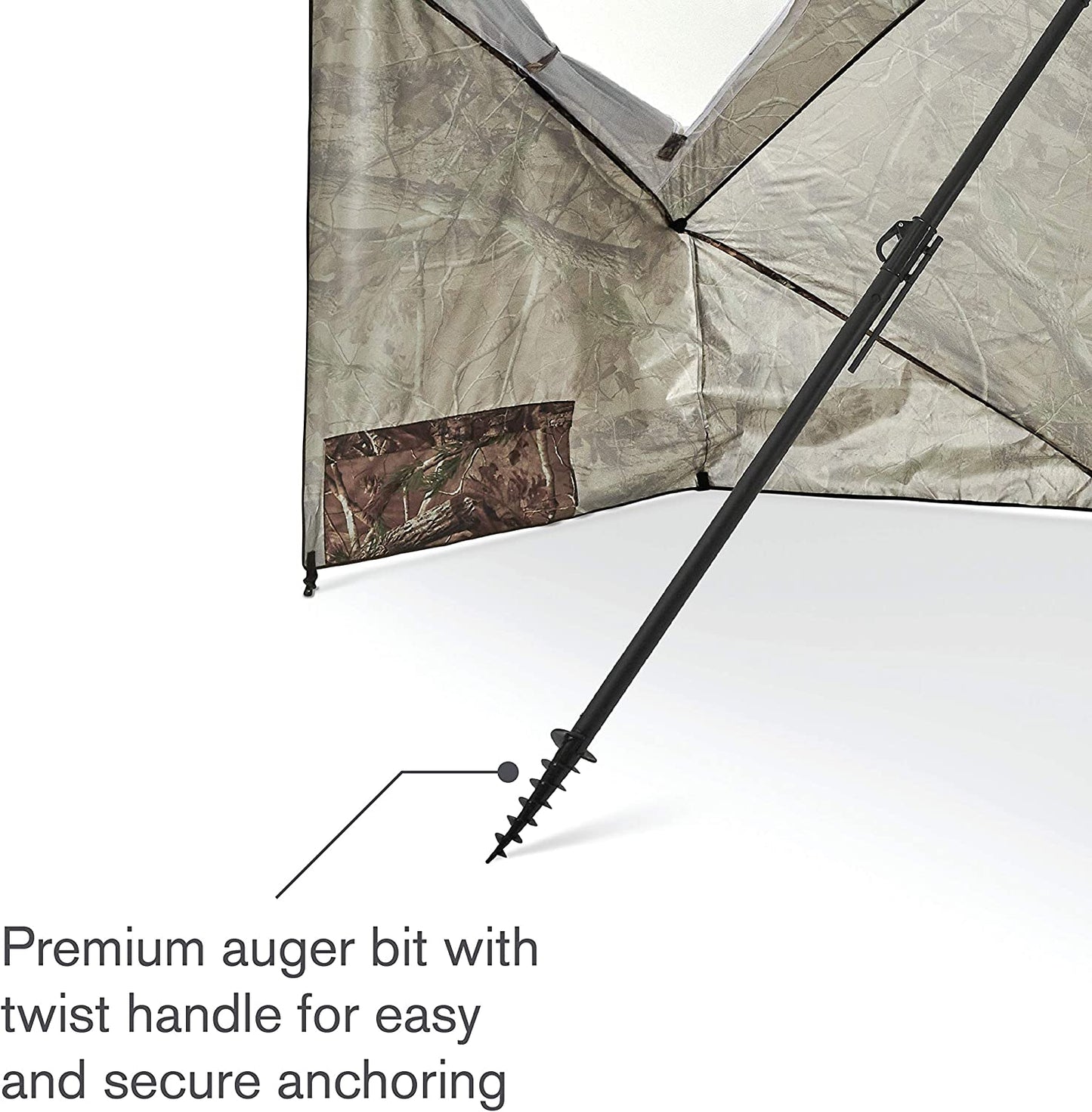 Umbrella Shelter for Sun and Rain Protection, Color: Camo