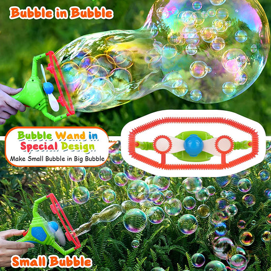 2 Pack Bubble Machine