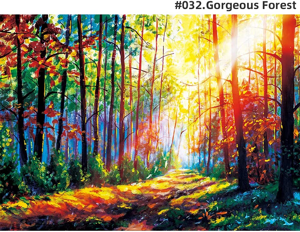 1000 Piece Jigsaw Puzzle, 26.75x19.25 inches, (Forest)