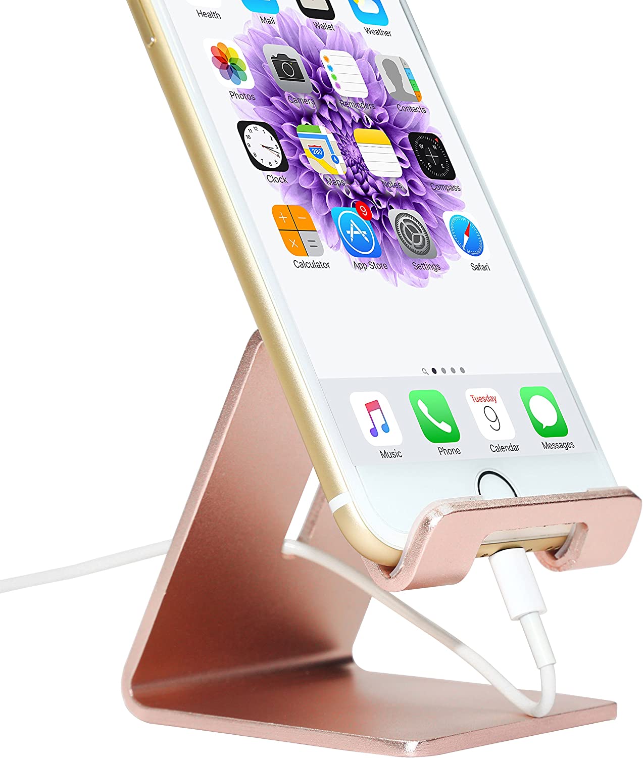 Mobile smart cell phone holder tablet screen (Rose Gold)