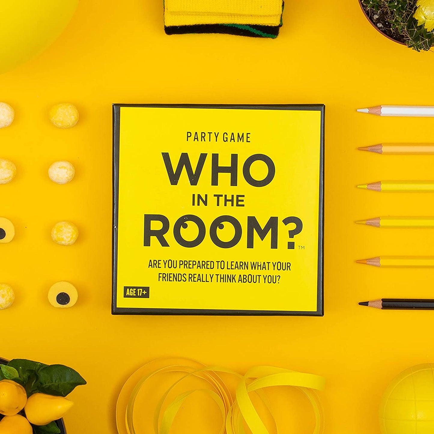 Who in The Room? Party Gamef Yellow