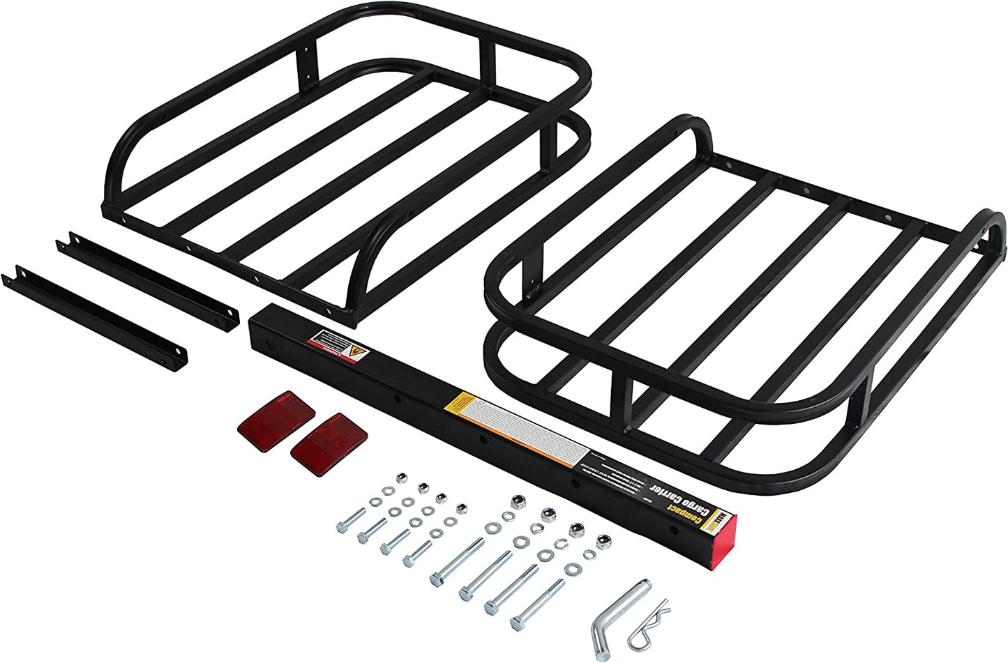 Compact Roof Rack, 500 Lb Capacity, Black