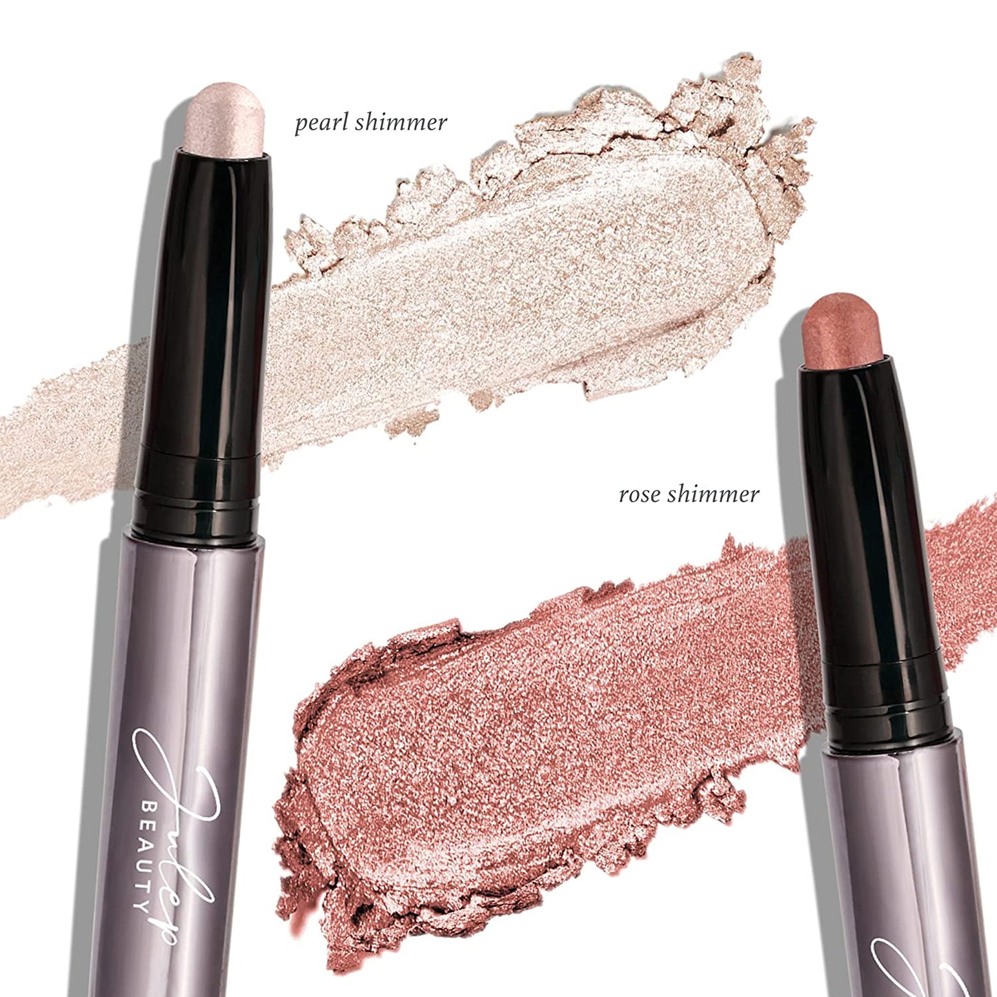 Eyeshadow Stick, 2Pcs (Color: Pearl Shimmer & Rose Shimmer Duo)