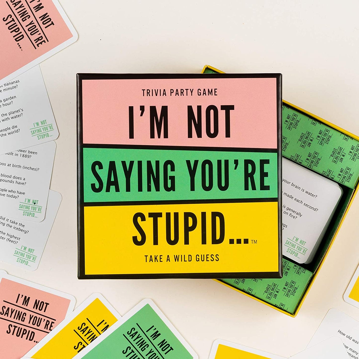 I'm Not Saying You're Stupid Trivia Party Game