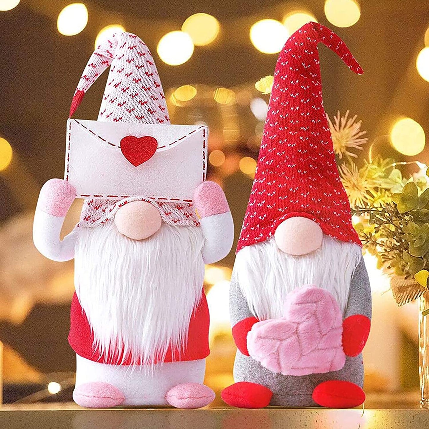 Valentine's Day gnomes, 2 pieces, 029