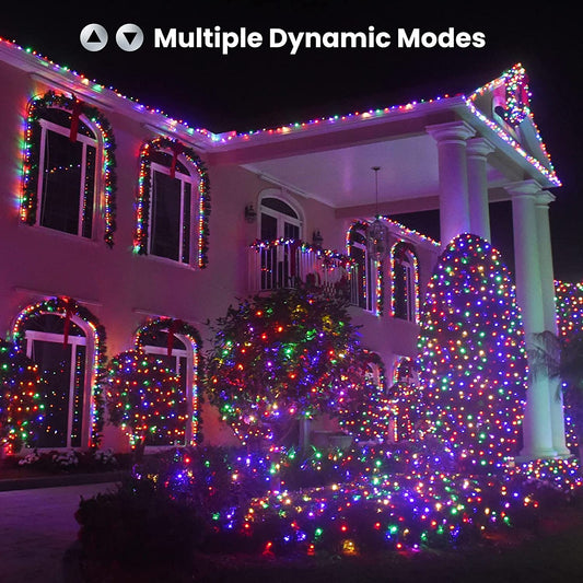 200 Color Changing LED Christmas Lights, Remote