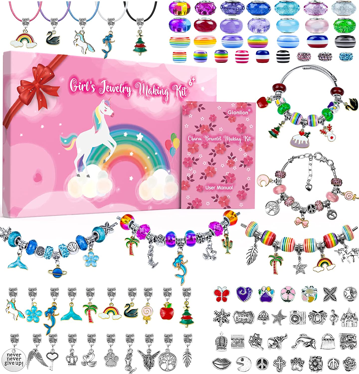 150 Piece Beaded Bracelet Making Kit