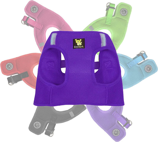 Pet Vest, Reflective, Size Small (Pack of 1), Purple