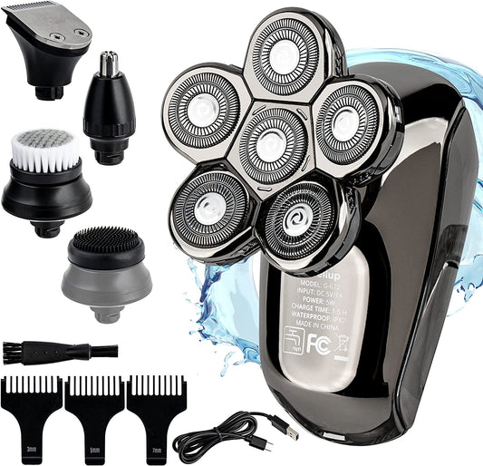 Electric Head Shaver for Men 5-in-1