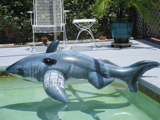 White Shark Float-On, 68" X 42"