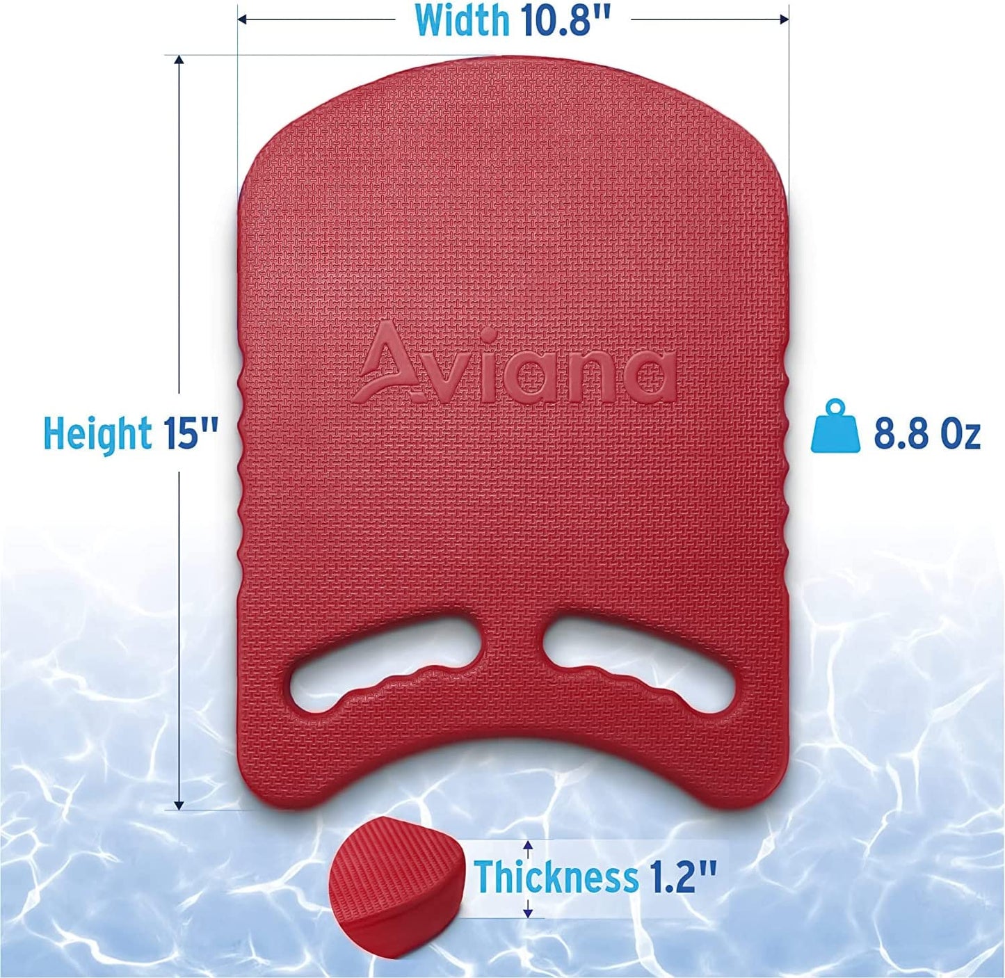 swimming training table for children, red