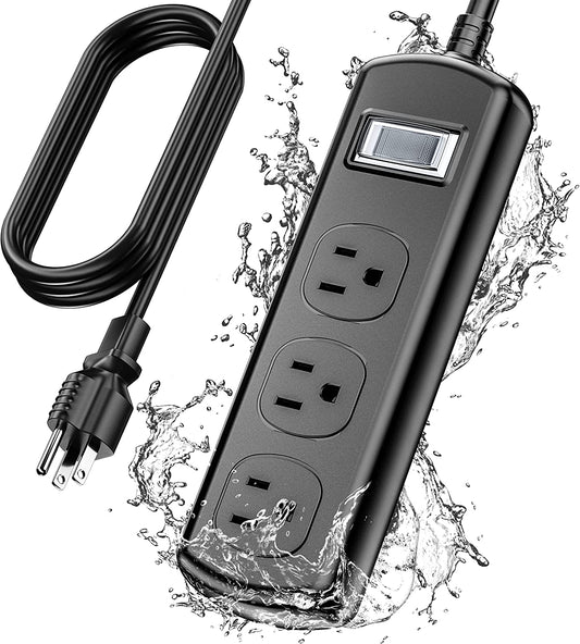 9ft Power Strip, Color: Black