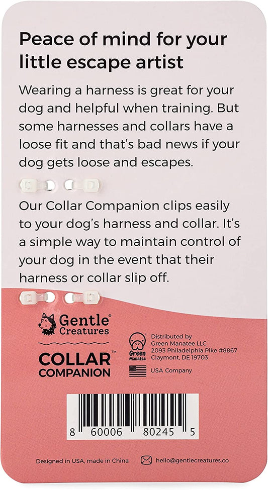 Mini Pet Collar Backing Clip 4.7 x 0.7 x 0.2 inches