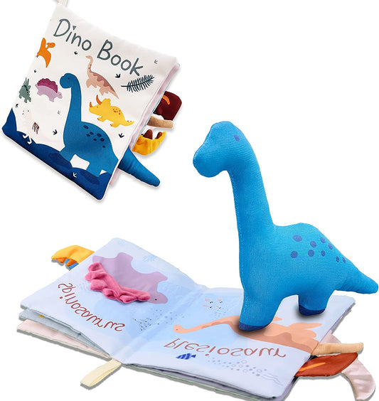 Dinosaur Book, 6 Month Babies, Teething Toys, Soft Books