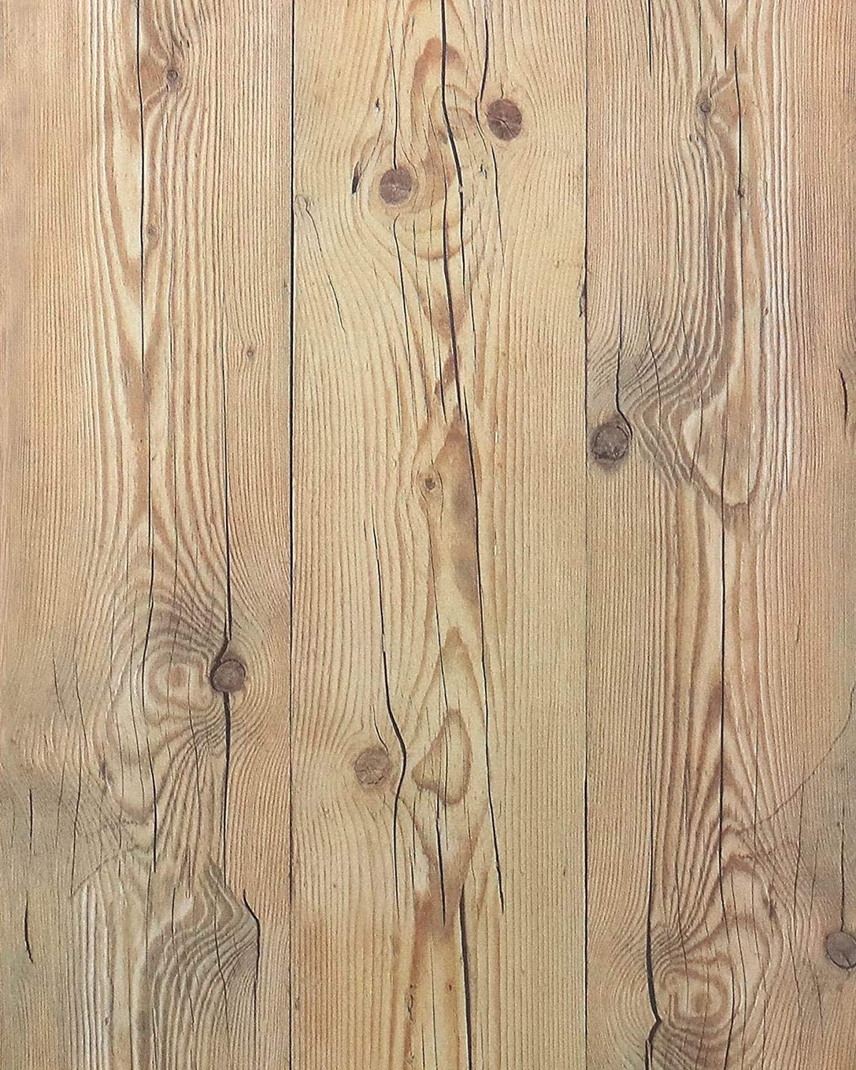 Peel and Stick Wallpaper, 78.7"x17.7" (weathered wood)