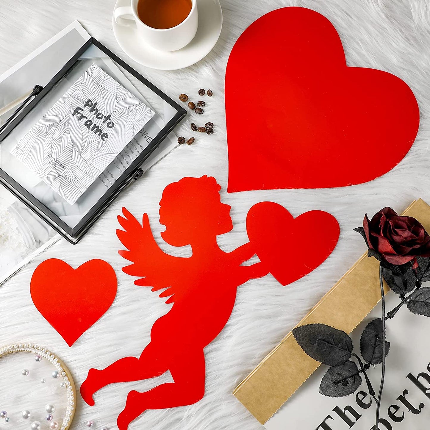 60 Pieces Cupid Cutouts for Valentine's Day