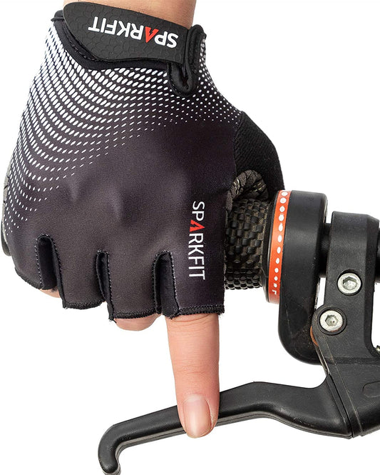 Cycling gloves, Non-slip (Color Black)