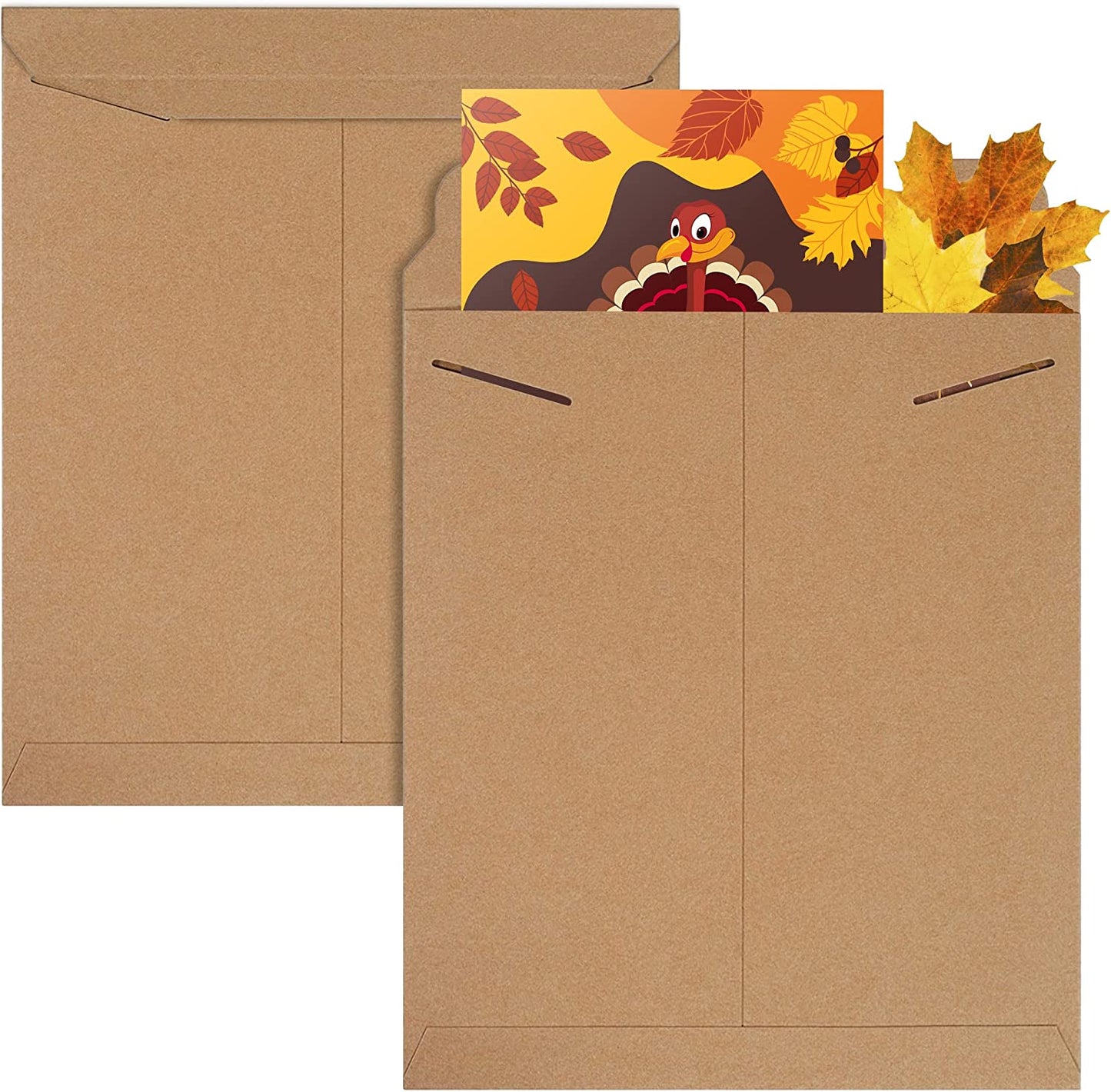 12.75" x 15" Cardboard Envelopes, 10-Pack Document Envelopes