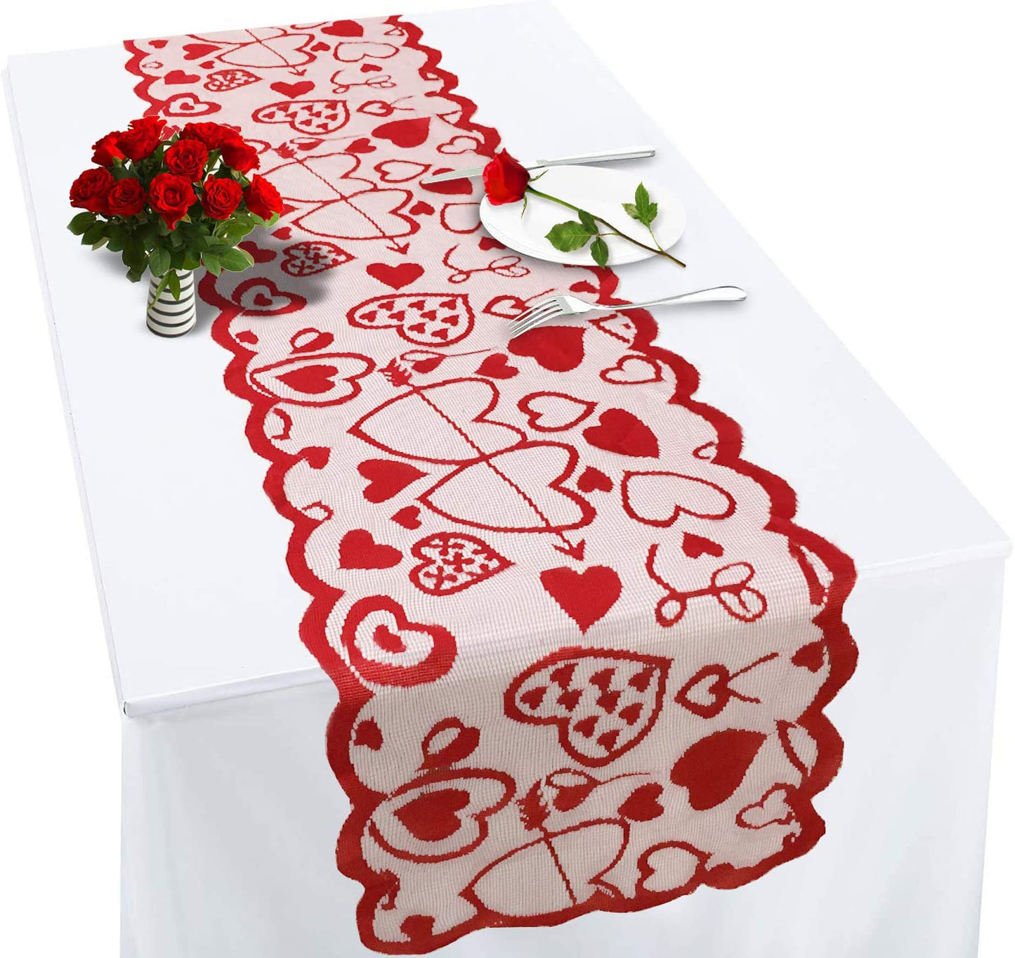 Valentine Table Runner 13" x 72" (Random Style)