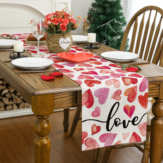 Valentine Table Runner, Sweet Heart (13 x 72 inches)