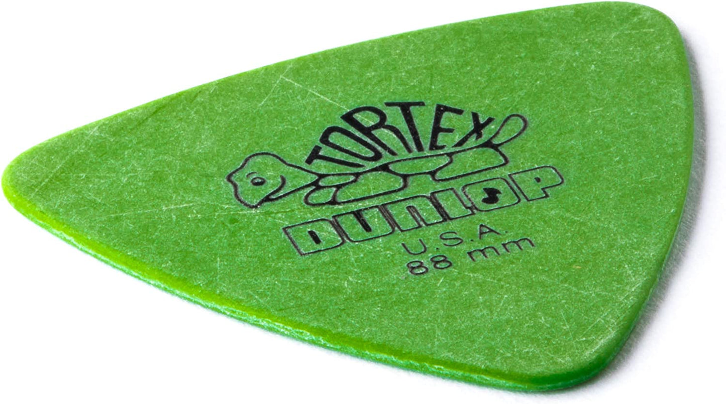 Guitar Picks 0.88mm, 72 Pack, Green