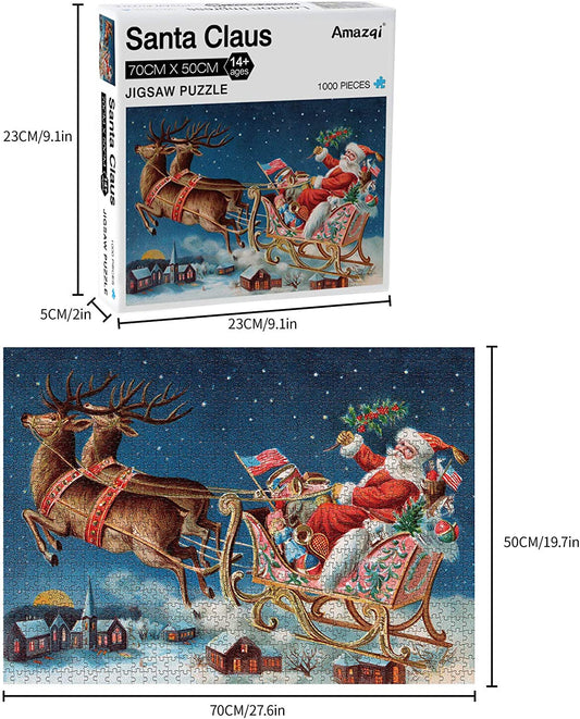 Large 1000 Piece Puzzle, Color: Painting