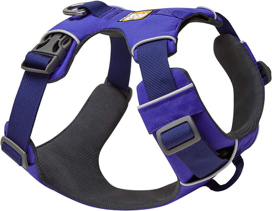 Reflective Padded Pet Harness, Size: Small Color: Cranberry Blue