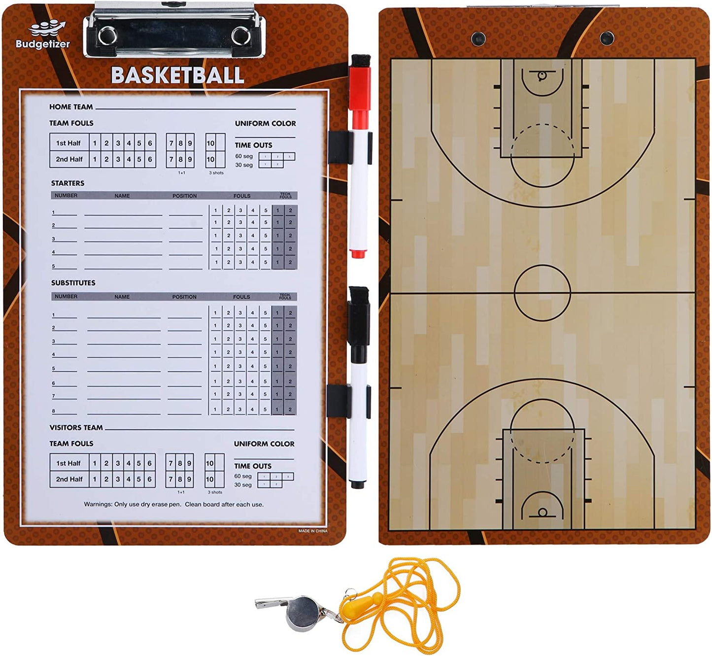 Coaches Boards - Style: Basketball