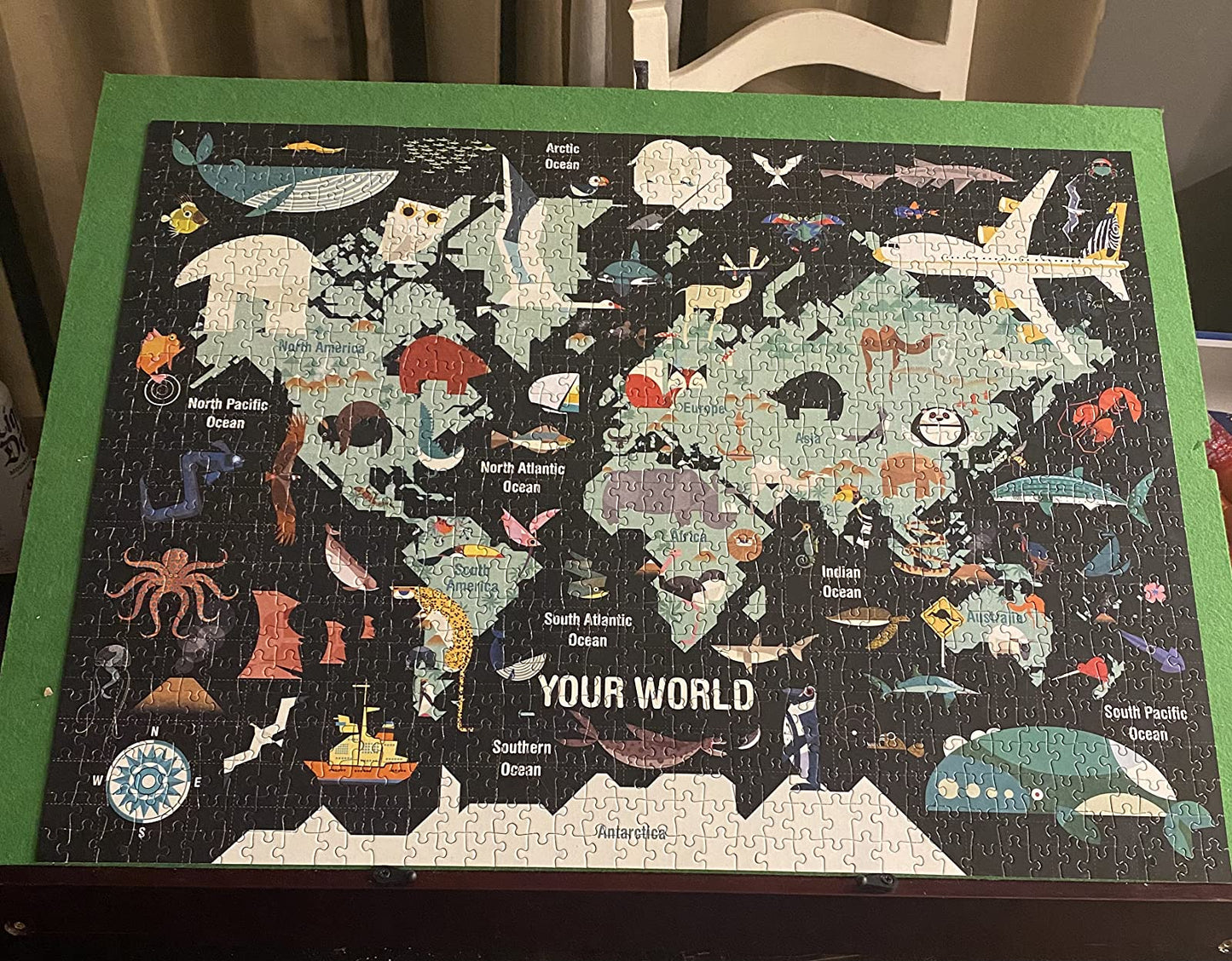 1000 Piece Family Jigsaw Puzzle (Your World)