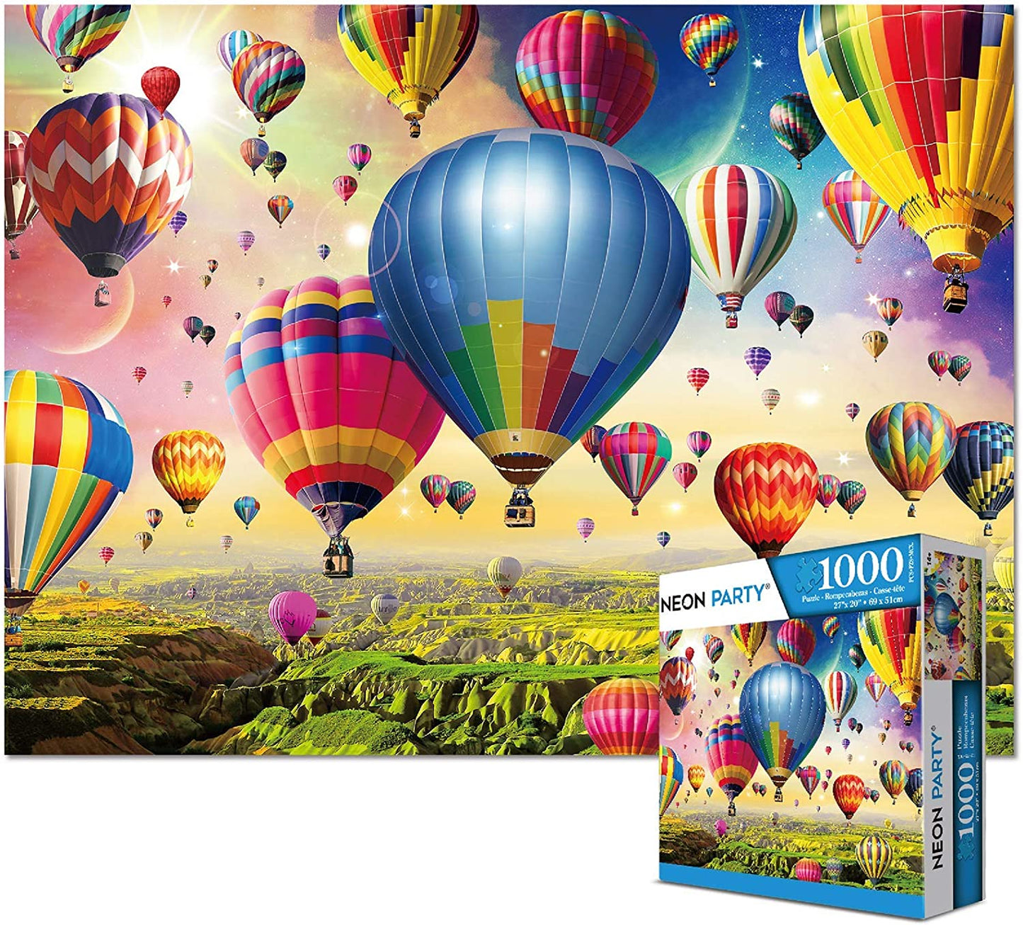 1000 Piece Puzzle - Colour: Balloon