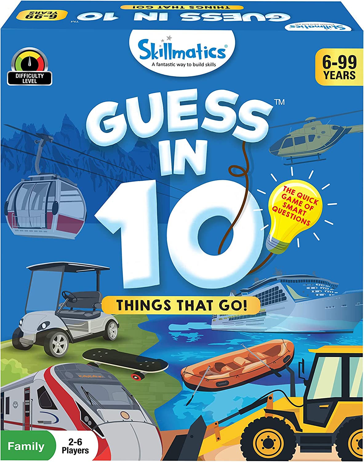 Smart Quiz Game: Guess in 10 Things That Go!