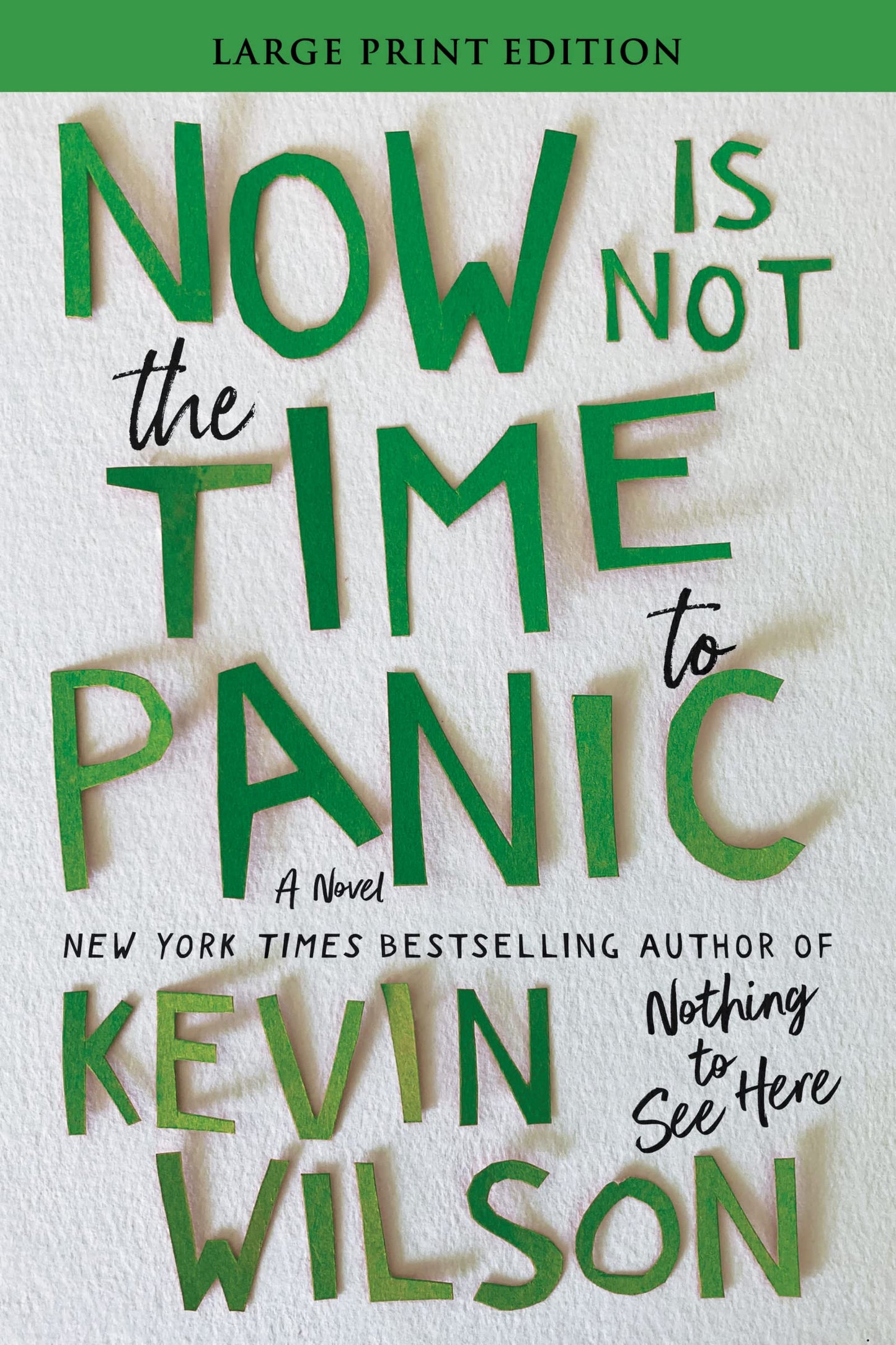 Now Is Not the Time to Panic, Paperback