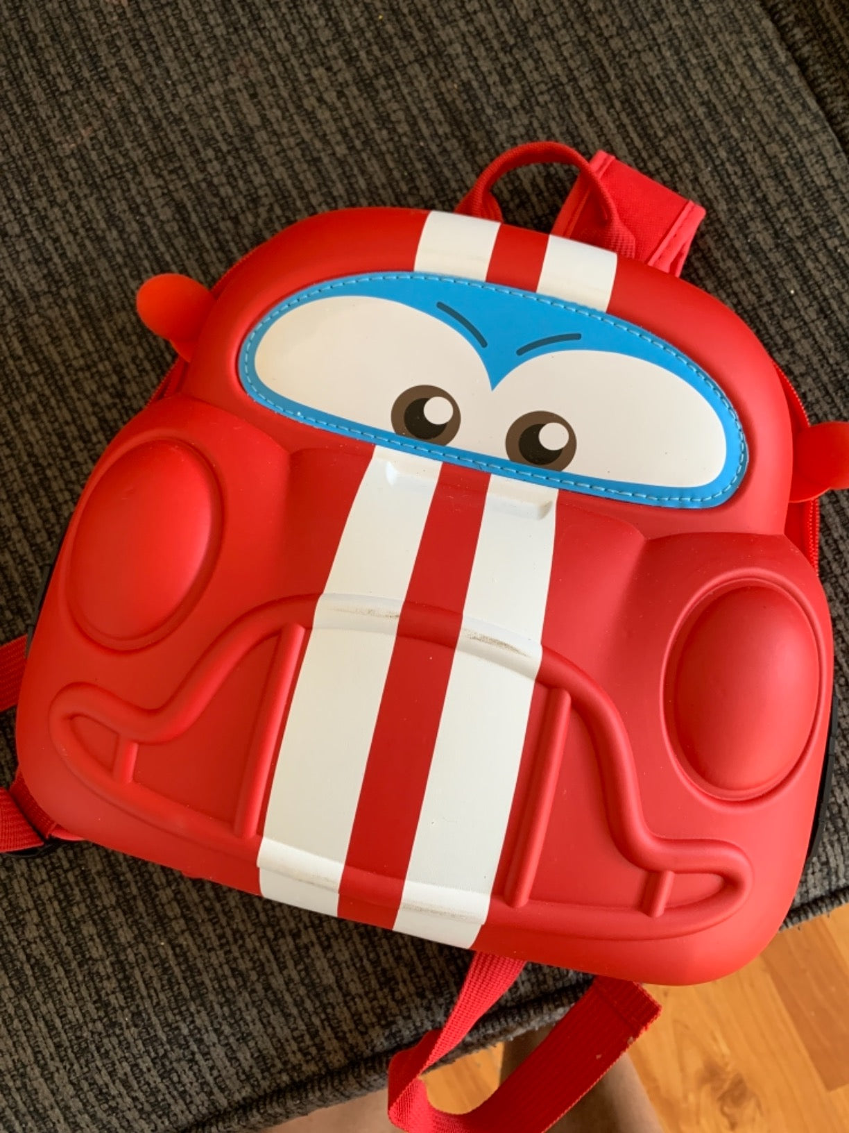 Kids Backpacks, Red (Style: Car)