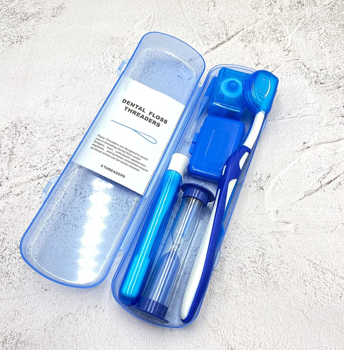 Orthodontic Oral Cleaning Kit (Blue)