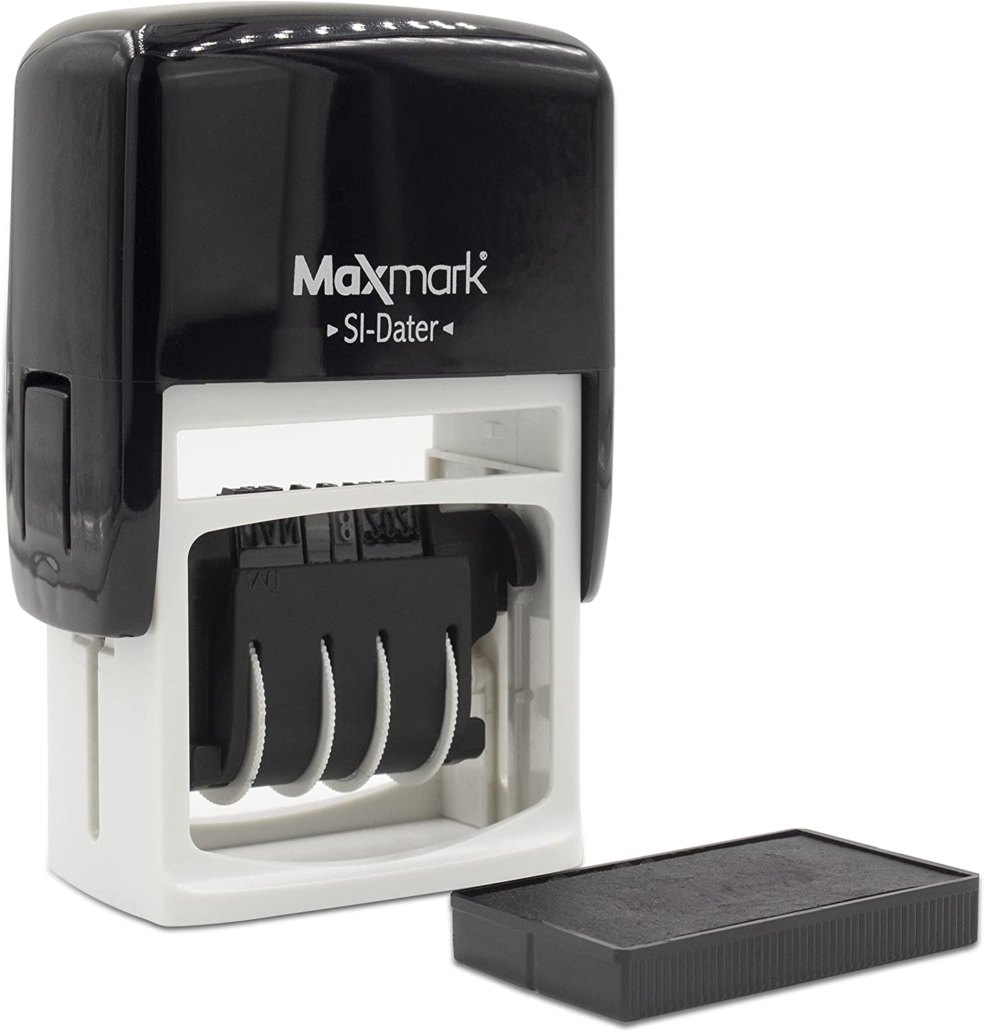 Self Inking Date Stamp (Color: Black)  Size: 4mm, (5/32")