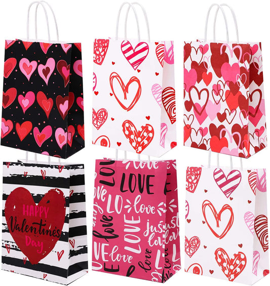 20 paper bags for Valentine's Day