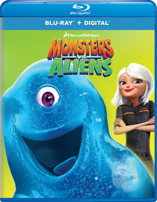 Monsters vs. Aliens, (Blu-ray)