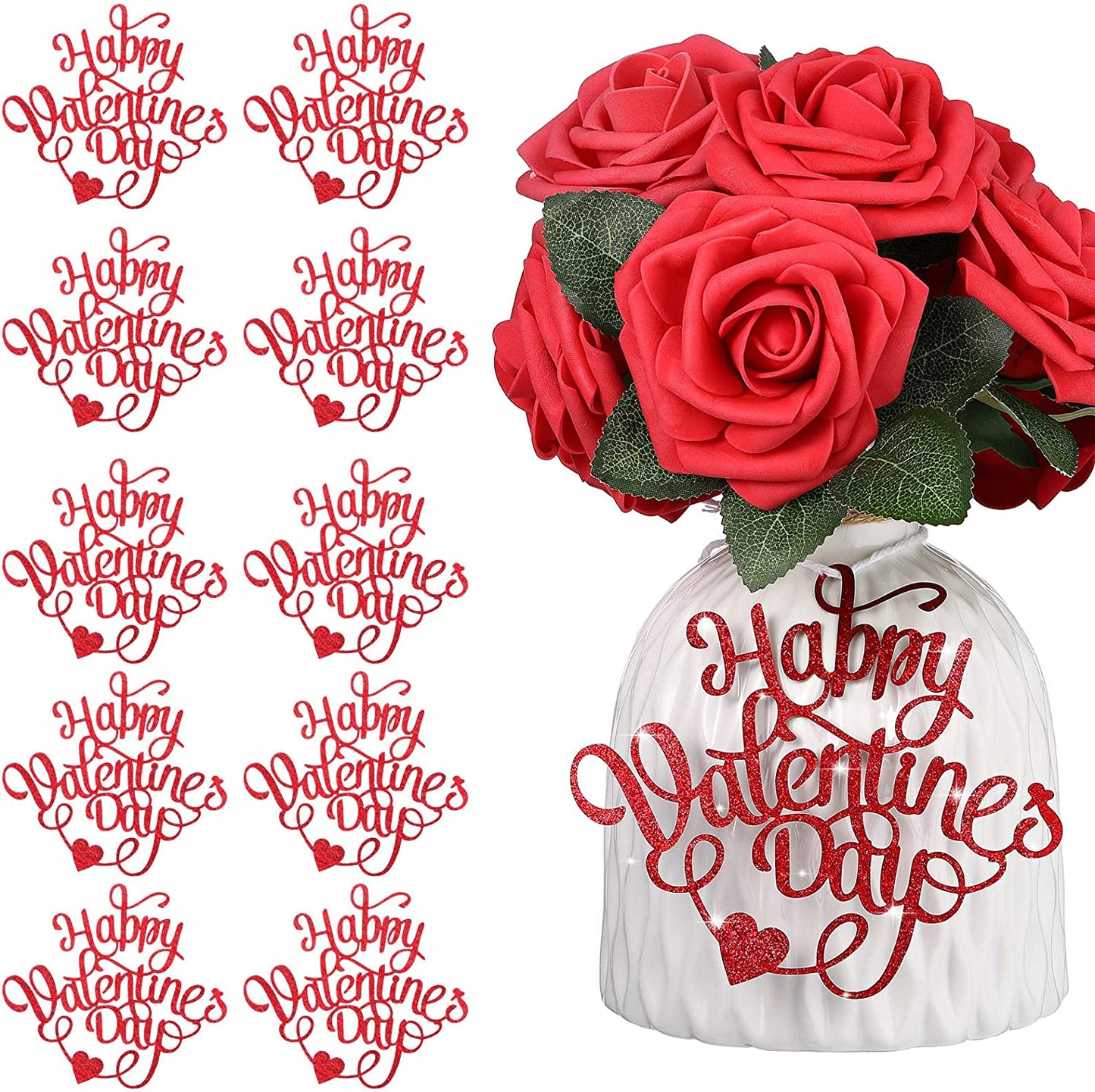 10 pieces of decoration for Valentine's day