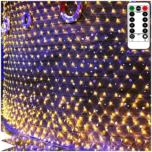 Battery Operated String Lights, 100 LED Fairy Net Lights