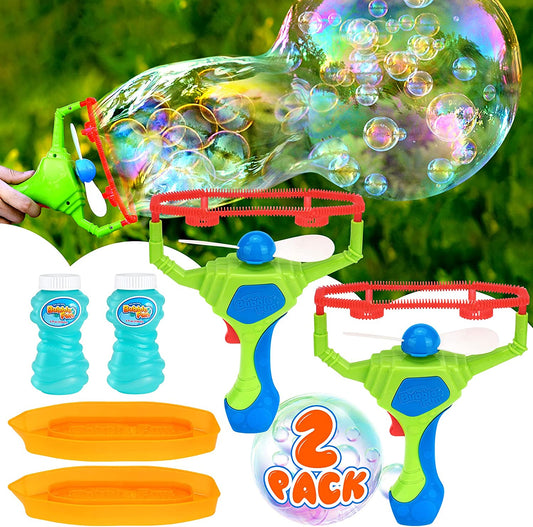 2 Pack Bubble Machine