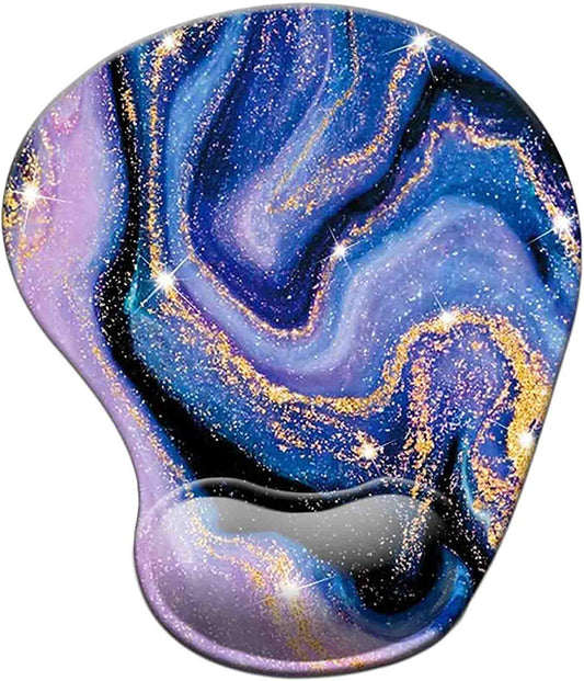 Wrist Support Mouse Pad (Pretty Marble-3)