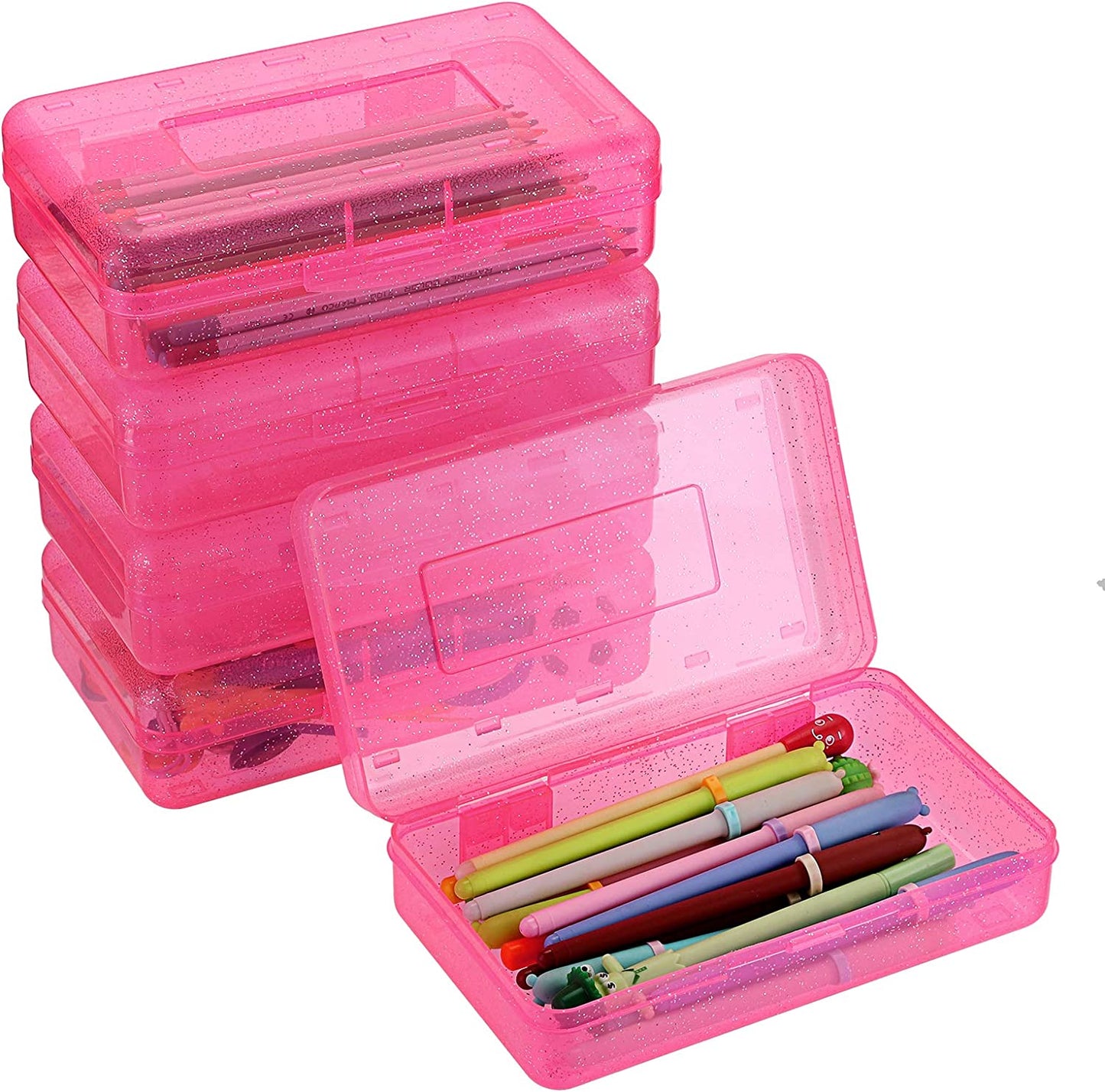 Stylish Multi-Purpose Pencil Case, Case, Pack Pink