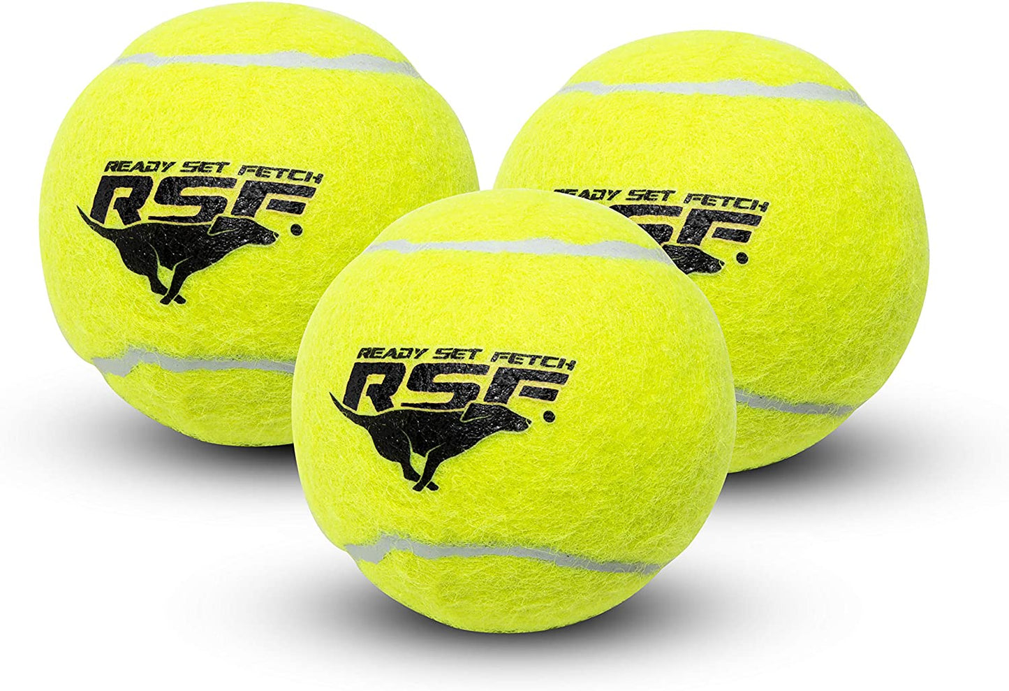 Squeaky pet toy tennis balls - 3 Pack