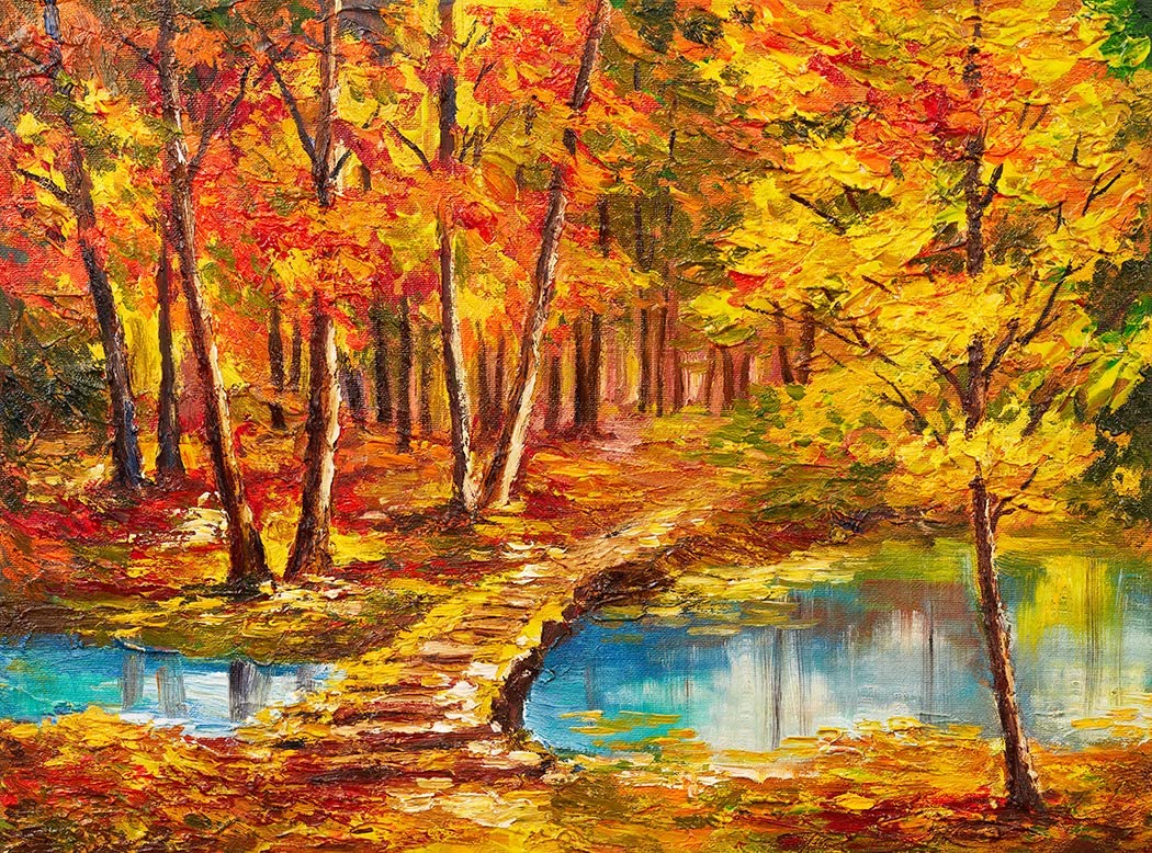 1000 Piece Puzzle - Style: Autumn Forest