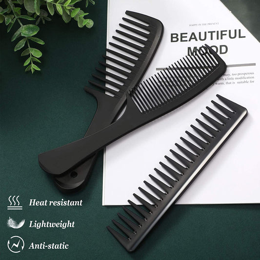 3 Pieces Wide Tooth Hair Comb