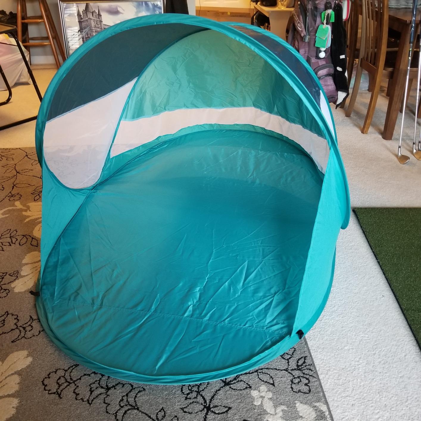 Camping tent, 86 × 57 × 47 inches,Blue