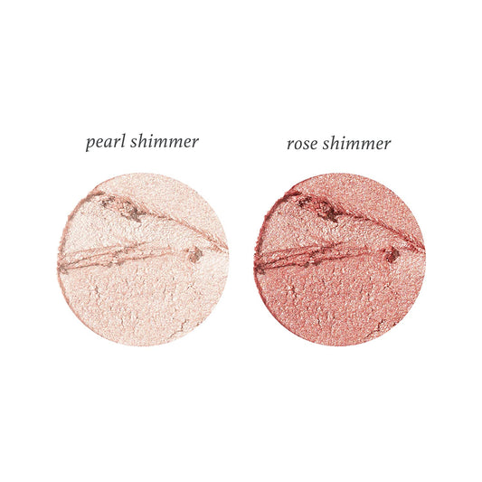 Eyeshadow Stick, 2Pcs (Color: Pearl Shimmer & Rose Shimmer Duo)