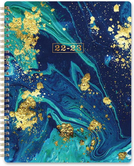 Academic Planner 2022-2023 8 x 10 inches, Blue