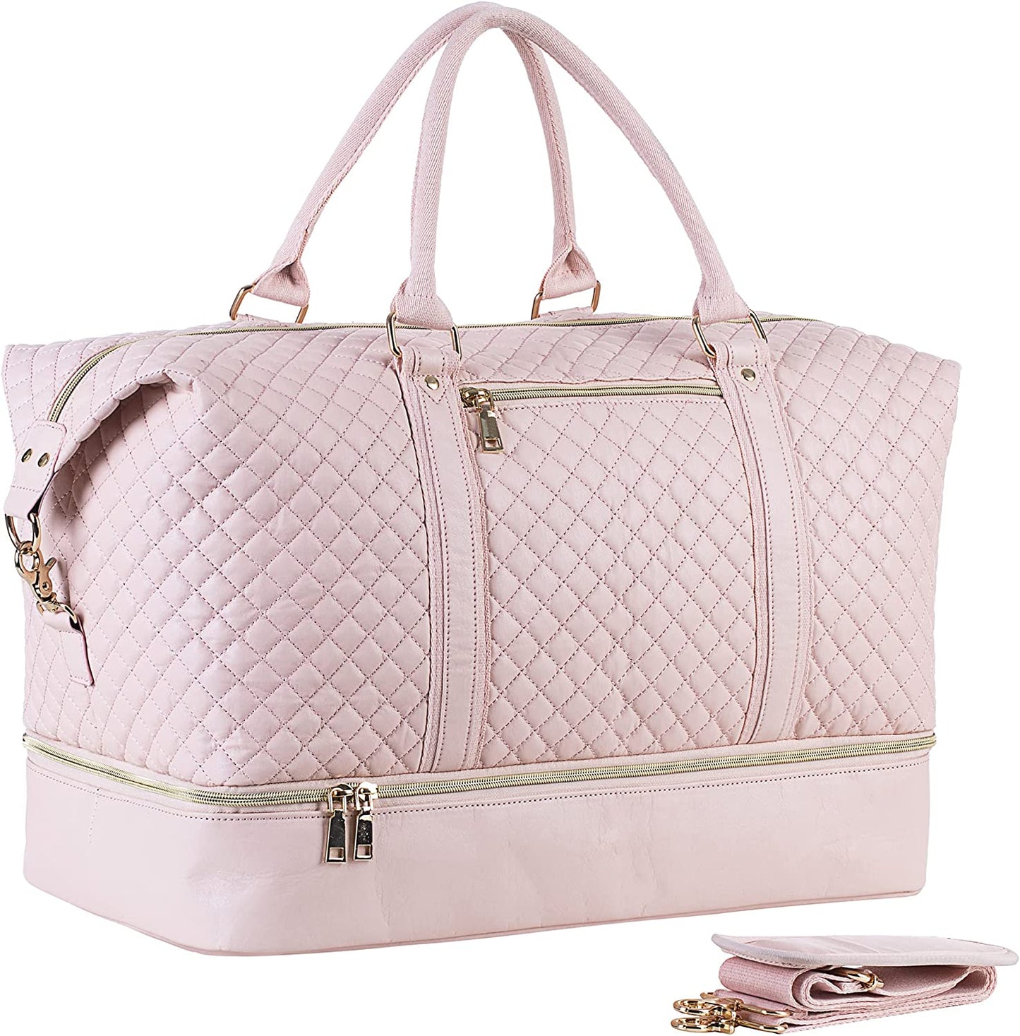 Large Transport Duffel Bags, (Pink)